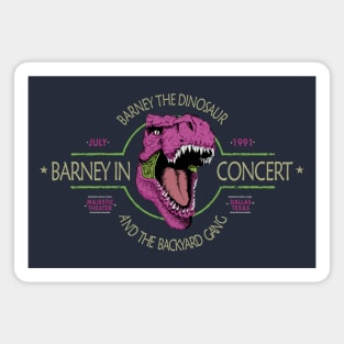 Barney in Concert Magnet